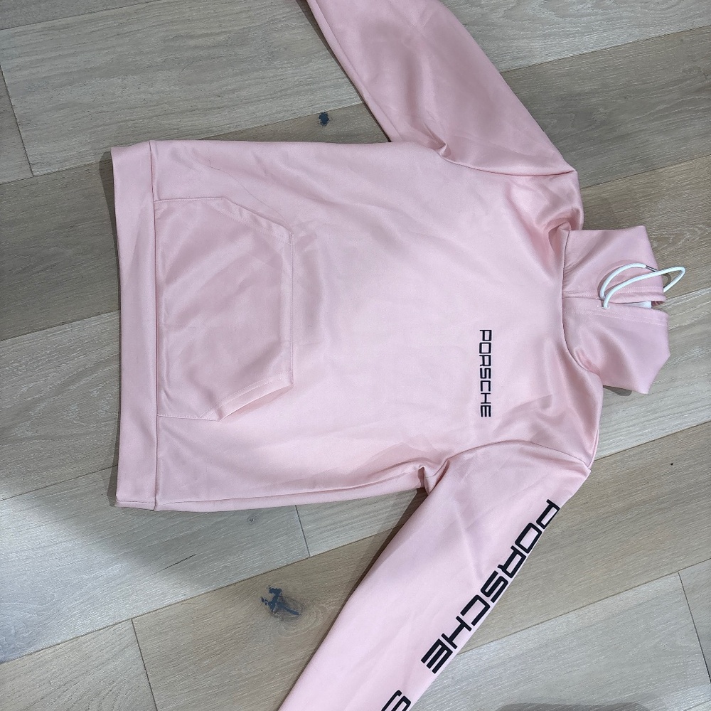 pink Porsche hoodie